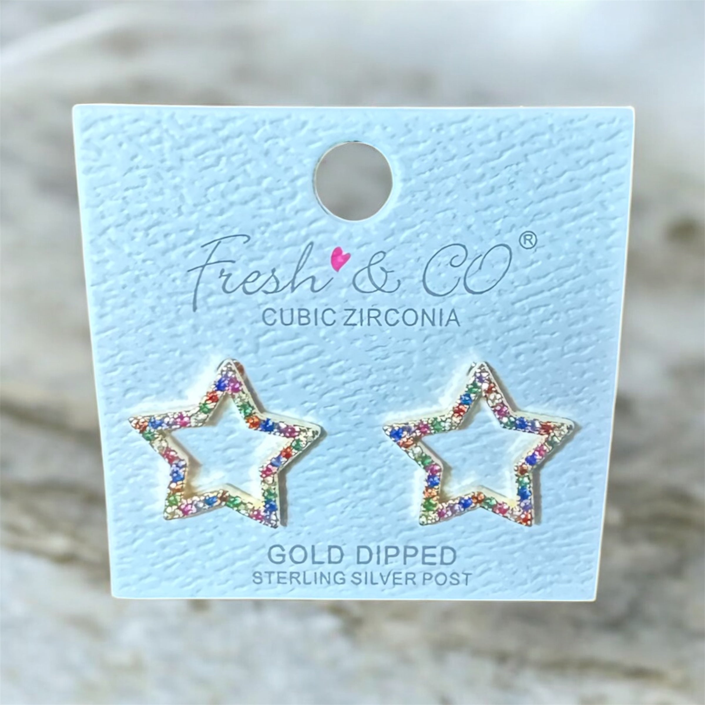 Star earrings